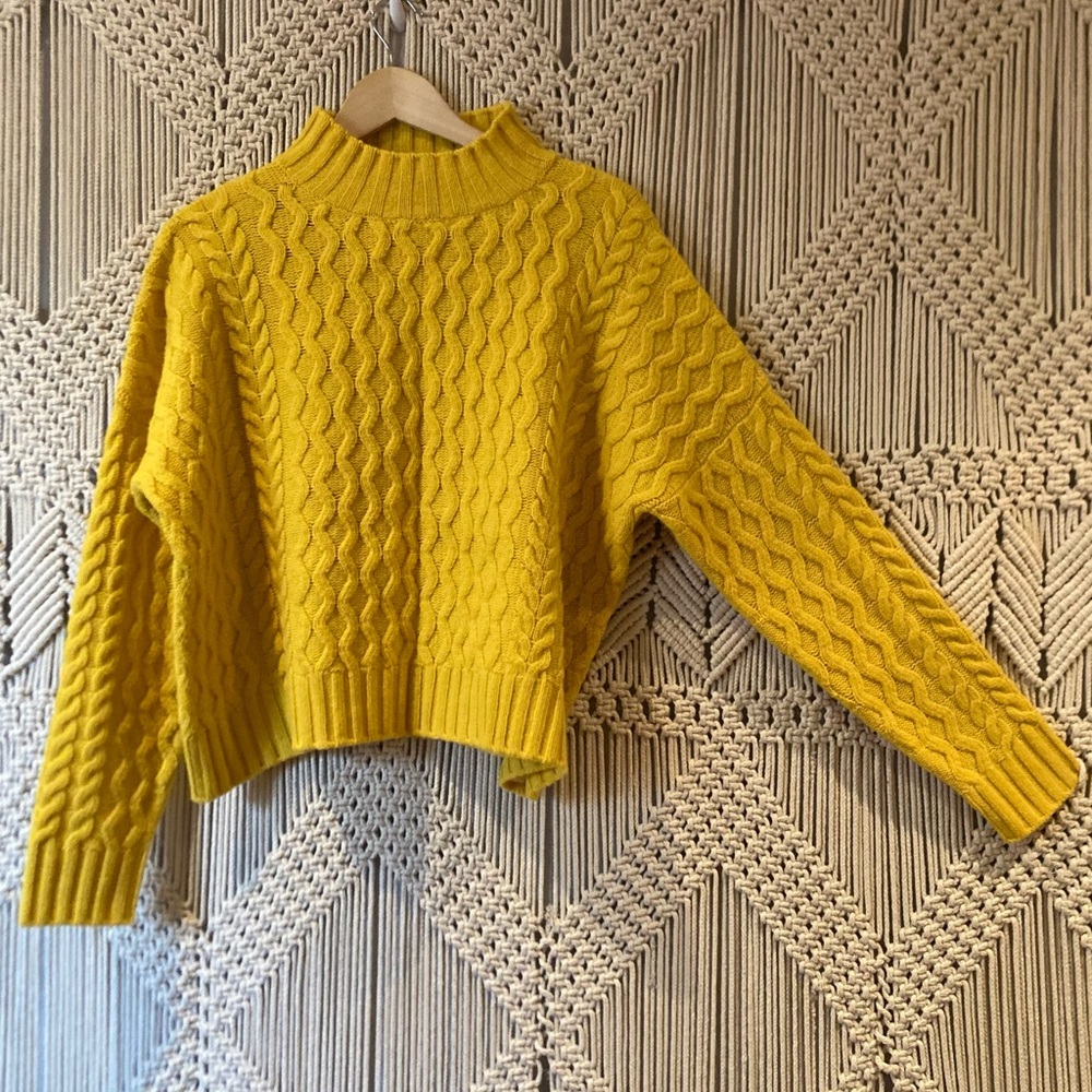 MaxMara Weekend Wool Cable Knit Sweater - Picture 2 of 8